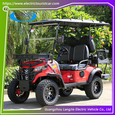 Off Road Street Legal 48V Battery Electric Golf Car Buggy 4 And 6 Seater