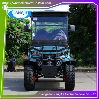 Off-Road 6 Seats Electric Golf Cart With 48V / 5KW AC Motor For Outdoor Activities