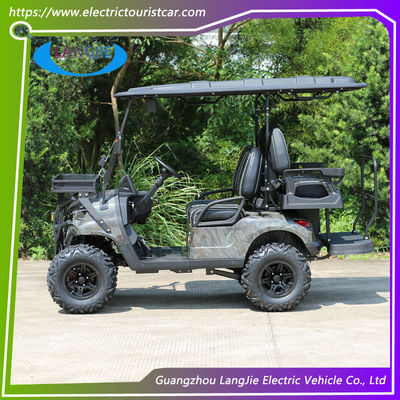 Electric Golf Cart 4 Seater Black Comfortable Electric Golf Cart