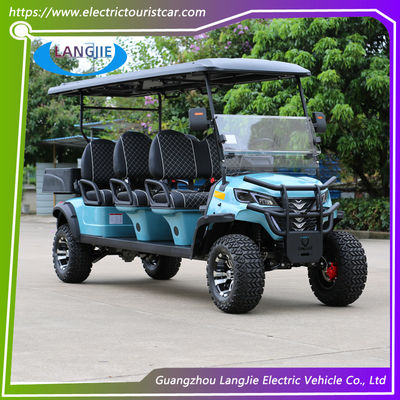 Factory Electric Luggage Cart  48v/5kw Heightened Guardrail HS CODE 8709119000