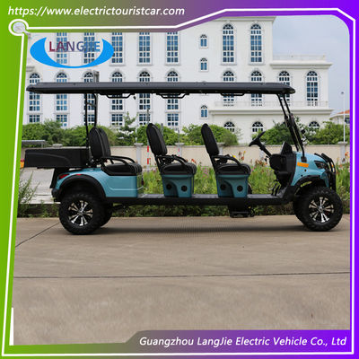 Factory Electric Luggage Cart  48v/5kw Heightened Guardrail HS CODE 8709119000