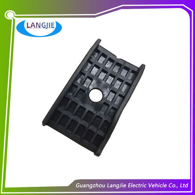 Four Wheel Electric Shuttle  Bus Or Freight Car Parts For Upper Cushion Black Color