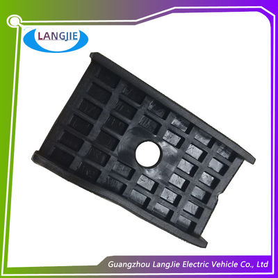 Four Wheel Electric Shuttle  Bus Or Freight Car Parts For Upper Cushion Black Color