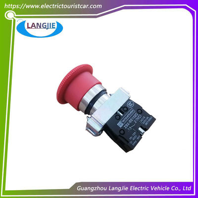 Knob Reset Red Emergency Stop Mushroom Button Switch For Marshell Golf Cart