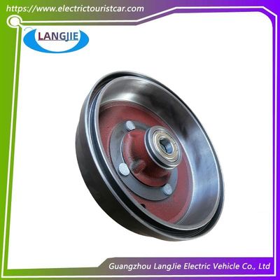 Brake Drum And Nut With 4 Circulating Gas Components For Marshell Golf Cart