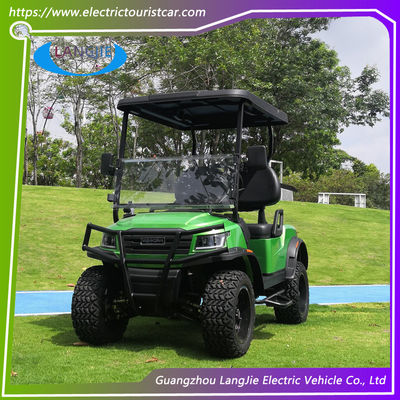 Electric Hunting Car 2 Seats With 5KW AC Motor And 48V Controller For Longevity