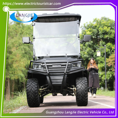 AC Motor 4 Seats Electric Golf Car Color Customized Hunting Golf Carts Max.speed 40km/h