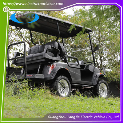 4 Seats AC Motor Electric Hunting Car 2 Rows For Wedding Place 30% Climbing Ability