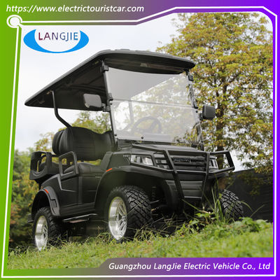 4 Seats AC Motor Electric Hunting Car 2 Rows For Wedding Place 30% Climbing Ability