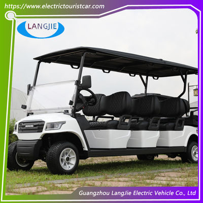 4 Wheel Golf Cart 8 Passenger Golf Cart 48V Electric Motor Golf Cart For Hotel