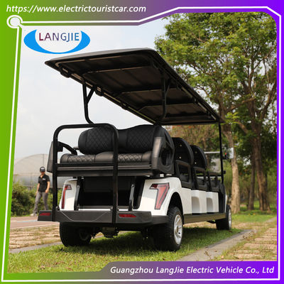 8 Person Mini Electric Golf Carts AC Motor Motorised Golf Carts For Hotel
