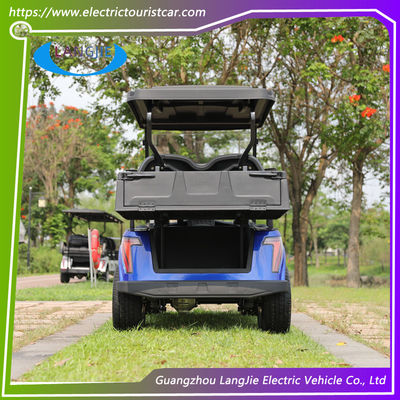 2 Seater Electric Car Club Car Utility Vehicle With Free Maintain Acid Battery Customized Logo