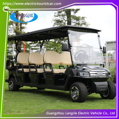 OEM 8 Seater Electric Golf Cart  Maintenance-Free Battery AC Motor Golf Buggy for Airport