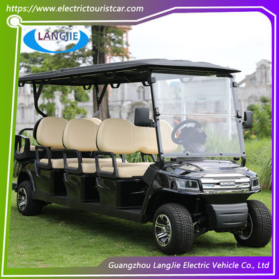 OEM 8 Seater Electric Golf Cart  Maintenance-Free Battery AC Motor Golf Buggy for Airport