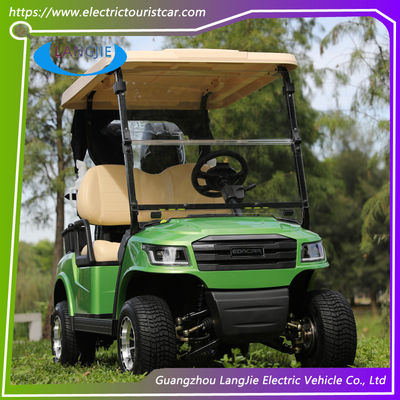 Free Maintain  Battery Electric Golf Club Cart 2 Seats 48 Voltage With PC Windshield