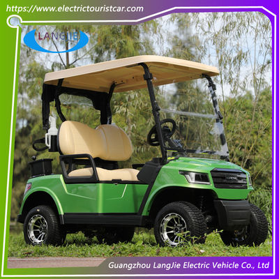 Powerful Electric Golf Club Car 2 Seater With AC Motor 48V 4KW Low Speed Golf Car