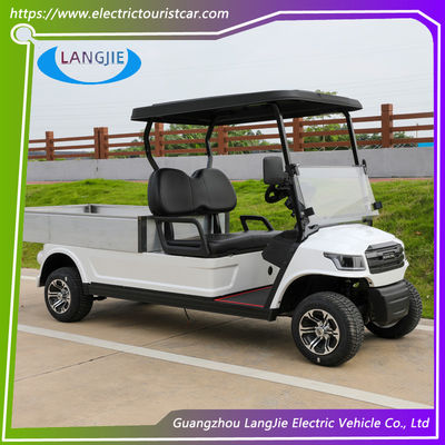 Two Seater AC Motor Electric Car Left Hand Drive Electric Mini Truck For Amusement  Hotel