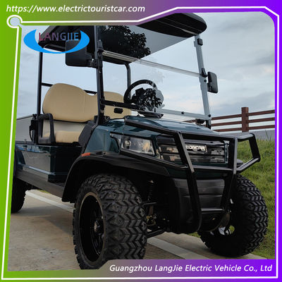 2 Seats Lifted Electric Golf Carts 48 Volt Club Car Club Car Golf Buggy With AC 5KW Motor