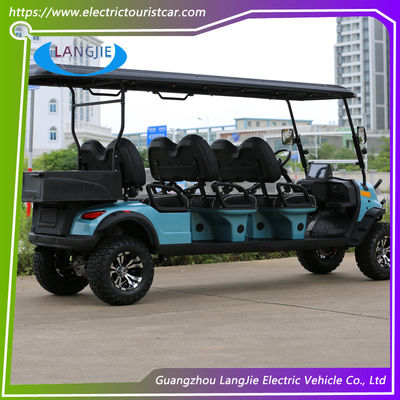 Electric Utility Carts  6 Seaters Powerful 4 Wheel Electric Car Golf Buggy Cart