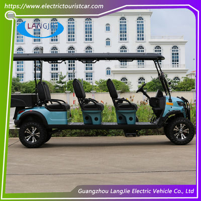 6 Person Electric Golf Carts Mini Battery Operated Golf Buggy Safety For Children