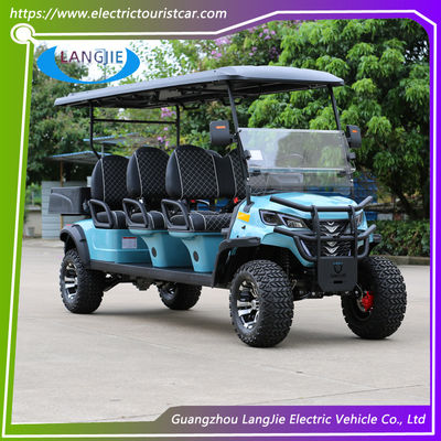 Customized 48 Volt  6 Seat Street Legal Golf Electric Cart Safty Used For Children