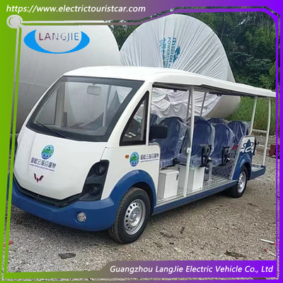 Manufacture Fashion 4 Wheel Electric Car 14 Seats Electric City Bus For Park