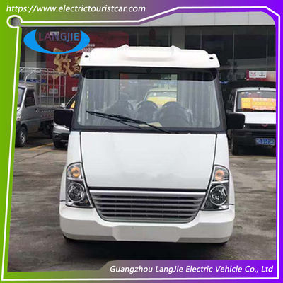 Manufacture 14 Seats Electric Shuttle Vans Sightseeing Car Chinese Mini Bus For Hotel