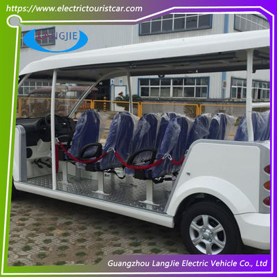 Manufacture Fashionable 4 Wheel Electric Car 11 Seats Electric Carts For Golf