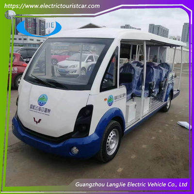 Resort Car Fashion 14 Person Gasoline Tourist Car Max Forward Speed 30km/H For Hotel