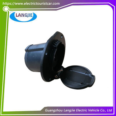 Black Circular Charging Socket EAGLE Tourist Bus Accessories