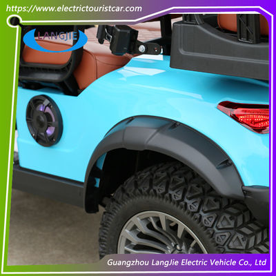 High Efficiency 4 Wheel Electric Golf Cart 48v Resort Car Charger For Hotel
