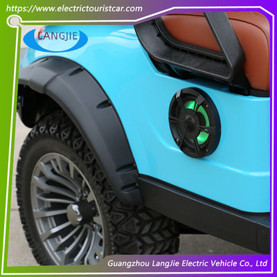 Battery Operated 4 Wheel Electric Golf Cart 48V Motor Suits For Hotel