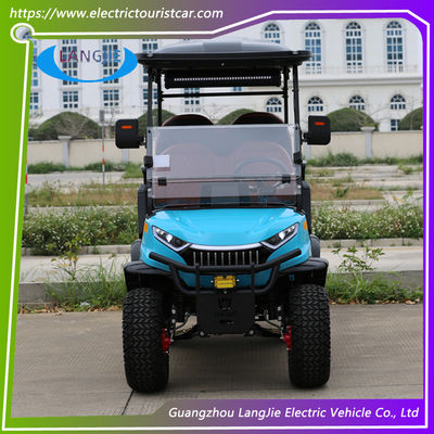 High Efficiency 4 Wheel Electric Golf Cart 48v Resort Car Charger For Hotel