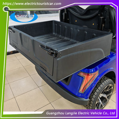 Blue 2 Seaters Club Car Precedent Golf Cart For School 30km/H Max Speed