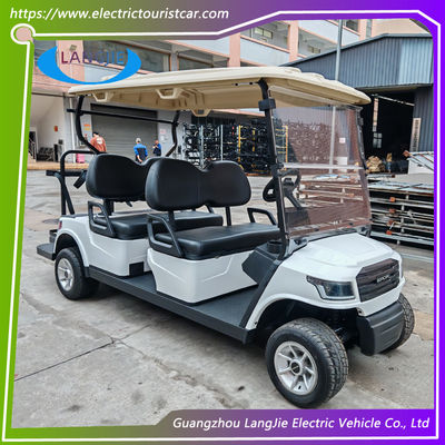 48 Volt Club Car Four Seater Electric Car AC Controller Electric Golf Club Cart For Hotel