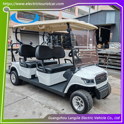 Four Seater Electric Car AC Motor Custom Club Car Golf Carts For Ball Park