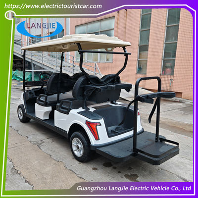 Electric Golf Buggy 2 Seater With AC Motor 48 Volt Club Car For Hotel Airport