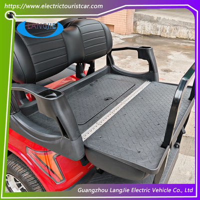 Four Seater Electric Car 48 Volt Club Car With Rear Brake Lights For Park