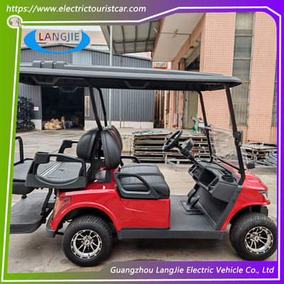 4 Seater Electric Car AC Motor Low Speed Electric Vehicles  For Resort Car