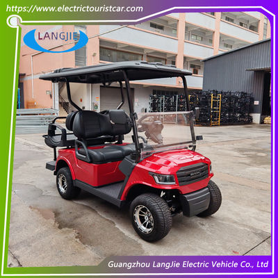 4 Person Electric Passenger Vehicles With AC Motor Zero Pullution Customized Color Park Airport