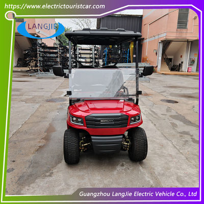 4 Person Electric Passenger Vehicles With AC Motor Zero Pullution Customized Color Park Airport