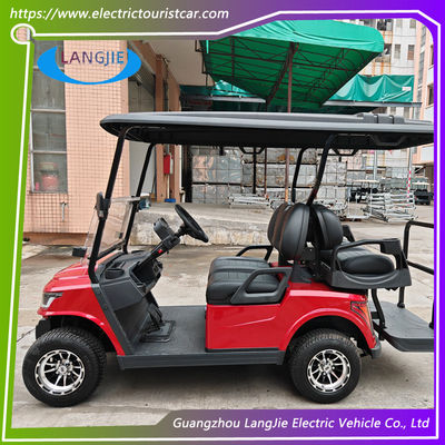 4 Seater Electric Car AC Motor Low Speed Electric Vehicles  For Resort Car