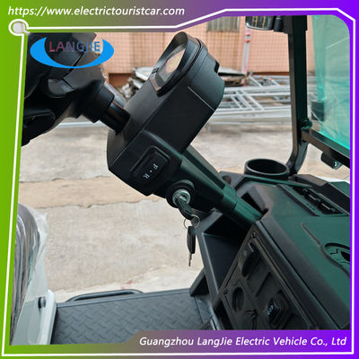 White 2 Passenger Electric Golf Cart Factory AC motor 48V Electric Cargo Vehicle For Park