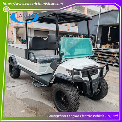 AC Controller Electric Utility Carts Dry Battery Powered Utility Vehicles For Park