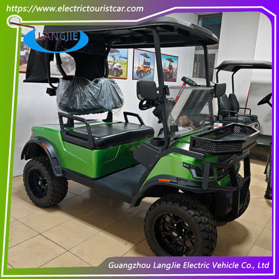 4 Wheel Electric Car AC Motor 2 Seats Electric Shuttle Vans For Airport