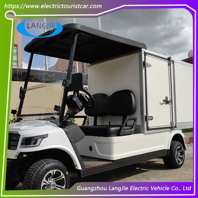 White Color 2 Seats Electric Utility Buggy Electric Utility Golf Cart For Hotel