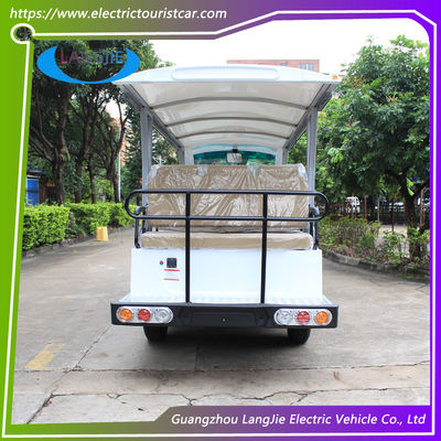 72V 7.5KW AC Motor Electric City Bus 14 Persons Electric Shuttle Vans Max.Speed 30 Km/H