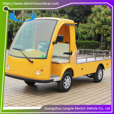 2 Seats Hotel Buggy Car AC Motor Electric Luggage Cart 48V Battery Powered for park