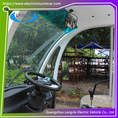 2 Passengers Golf Food Cart  Loading 900kgs AC Motor Electric Freight Car For Factory
