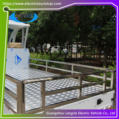 2 Passengers Golf Food Cart  Loading 900kgs AC Motor Electric Freight Car For Factory